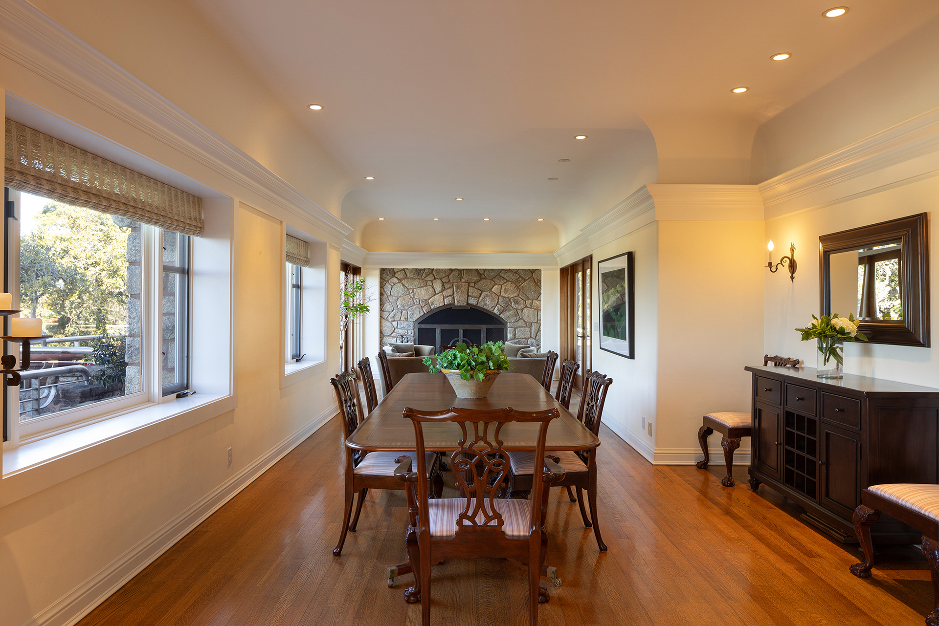 the dining room