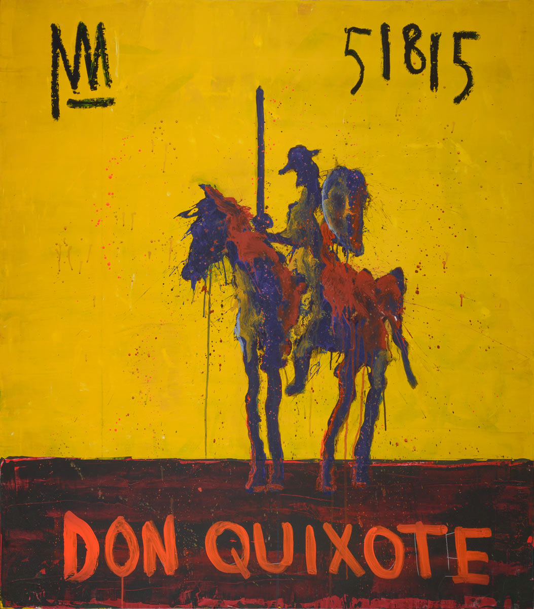 Michael Snodgrass painting, Don Quixote