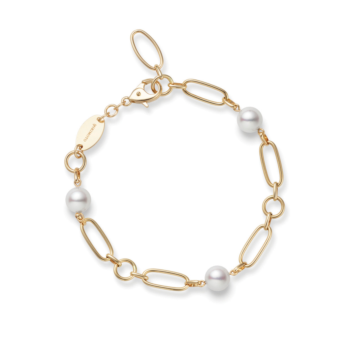 Gold and pearl bracelet from Mikimoto